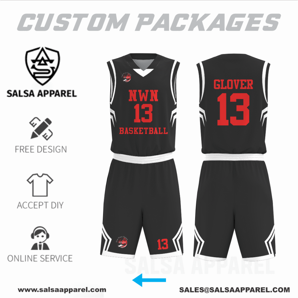 Custom Basketball Uniform Set for Teams